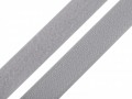Suchý zip šíře 20 mm (1m) - šedá