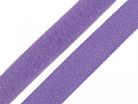 Suchý zip šíře 20 mm (1m) - lila lila metráž suchý zip suché zipy 