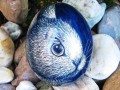 Vyškrabávaná kraslice: zajíc