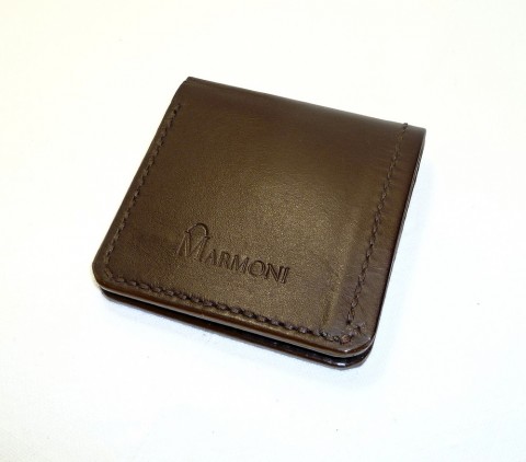 Peňaženka - Wallet Brown handmade useň koža peňaženka ručná práca 