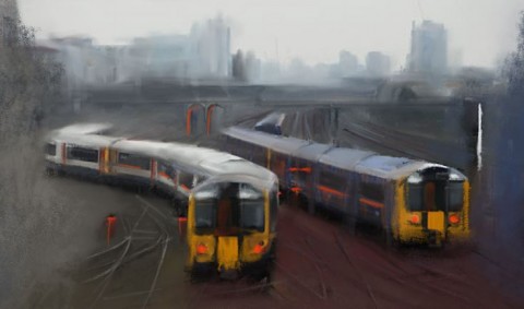Obraz Vlaky 