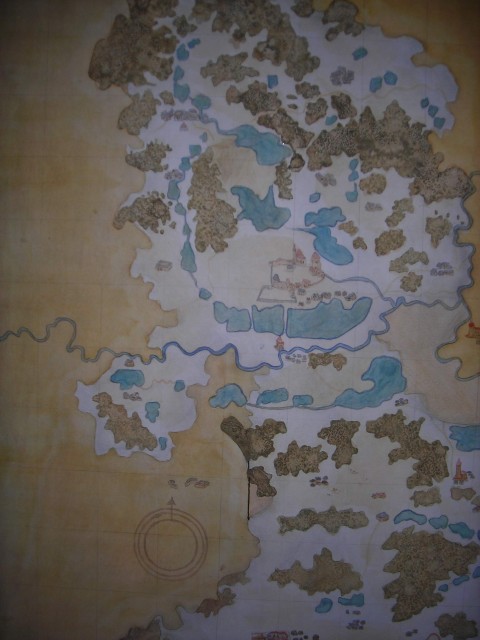 Stará mapa mapa 
