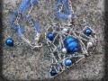 Blue Heart - náhrdelník