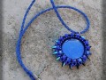 Amulet dračí princezny - modrý