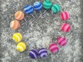 Rainbow bubbles - fialová