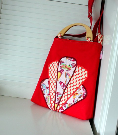 červená veselá :-) kabelka taška dívčí veselá mentol 