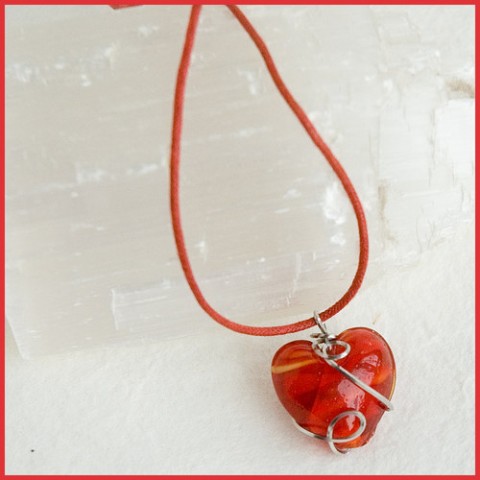 Srdce.. srdce láska náhrdelník 