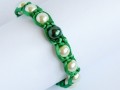 Zelený perlový