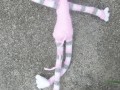 sv.růžová pletená myška