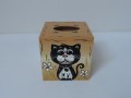 Krabička na kapesníky kočka