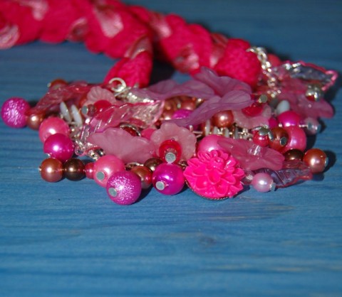 Pink lady náhrdelník 