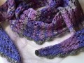 Tajemný vesmír - pletený šátek