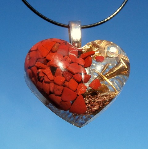 *Červený Jaspis*, Očistná energie šperk křišťál minerály energie drahé kameny osobní orgonit stones.luxusní pendant 