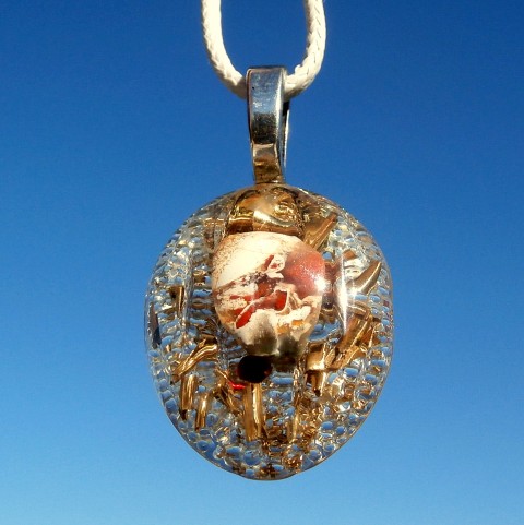 Orgonit *Jaspis Obrázkový * šperk křišťál minerály energie drahé kameny osobní orgonit stones.luxusní pendant 