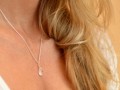 stříbrný náhrdelník - čistě