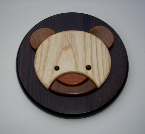 Obrázek medvídka - slevová nabídka dřevo dekorace medvídek hračky akce sleva dřevěné hračky 