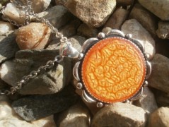 náhrdelník - žhavé letní slunce