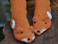 líšky ponožky