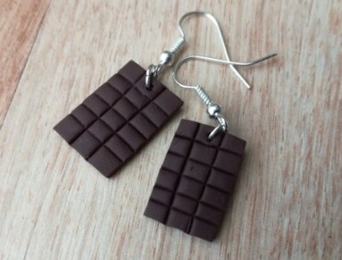 Tabulky čokolády - fimo