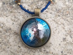 Mořské hlubiny - náhrdelník