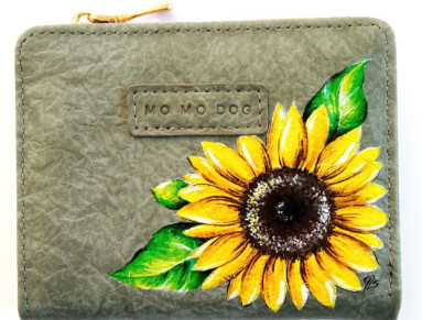 dámská dívčí peněženka-SLUNEČNICE