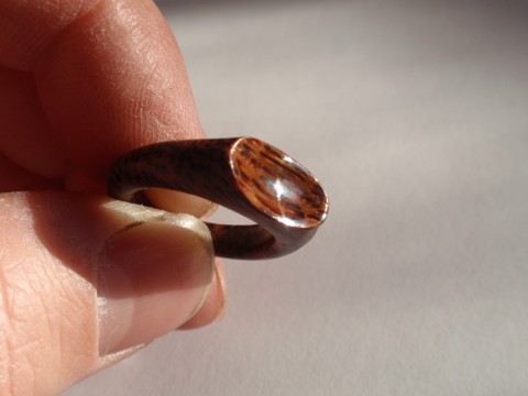 prsten - OASIS šperk safír k narozeninám z lásky originální dárek palma prsten prstýnek dárek sova krásn 