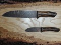Kuchyňské nože z damašku