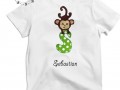 Klučičí tričko se jménem - opička