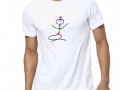 Pánské čakrové tričko Medituji :)