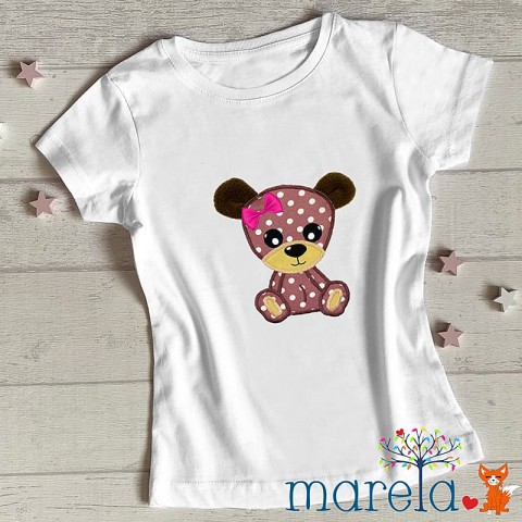 Dívčí hravé tričko s medvědicí dárek barevné narozeniny svátek veselé hravé liška zrzečka zrzka lišák bystrouška ryška dětské tričko 
