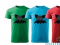 Klučičí hravé tričko s netopýrkem