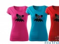 Dámské tričko s netopýrem