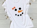Dámské tričko sněhulák