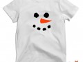 Klučičí tričko sněhulák