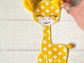 Narozeninový set se žirafou