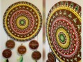 Dřevěná motivační mandala