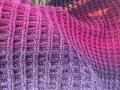 Dámský purpurový šátek Fancy
