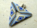 Indiánský trojúhelník - modrý