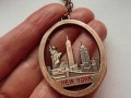 Medailon vintage přívěsek NEW YORK