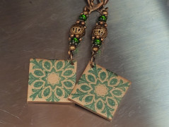 Přání jemné s kyticí