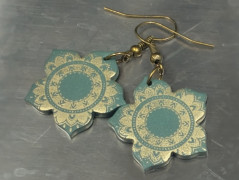 Přívěsek Antonia zelený motýl