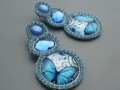 Modrý motýlek v modré - puzety