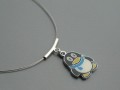 Tučňák - dětský náhrdelník