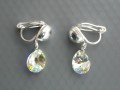 Swarovski čiré kapky s odleskem