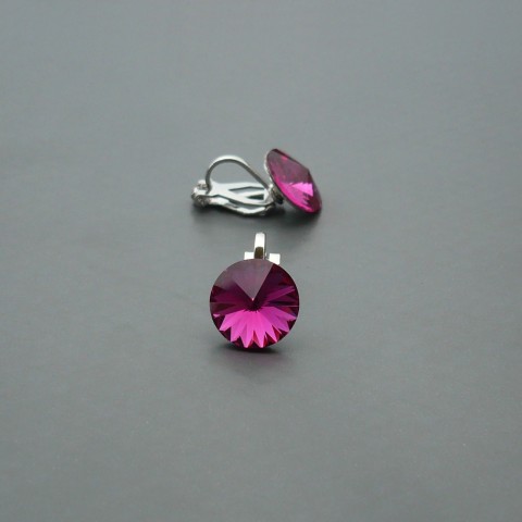 Swarovski fuchsia a klipsy antialer dárek kamínky vánoce růžová jednoduché elegantní pecky růžový swarovski třpyt krátké fuchsia fuchsiová růžové společenské malé ples plesové slavnostní puzety puzeta fuchsie lesklé zářivé třpytivé dovolená pecka honosné blýskavé bál temné fuchsiové puzetkové blyštivé fuchsiový peckové jednokuličkové vzpomníka fuchsiově 