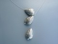 Jednoduchý náhrdelník - kapky větší