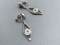 Antial klipsy Crystal Swarovski kos