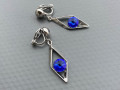 Antialklipsy Sapphire Swarovski kos