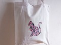 Bavlněná taška – ornamentální kočka