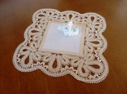 paličkovaná dečka dekorace paličkování dečka bobbin lace 